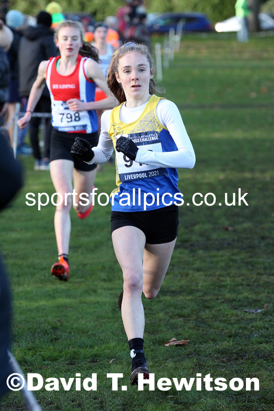 Senior Women and Under-23s, European Cross Country Championships Trials, Sefton Park, Liverpool. Photo: David T. Hewitson/Sports for All Pics